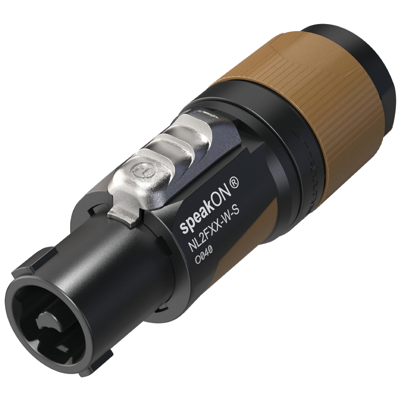 NEUTRIK NL2FXX-W-S SPEAKON Cable connector. 6-12mm