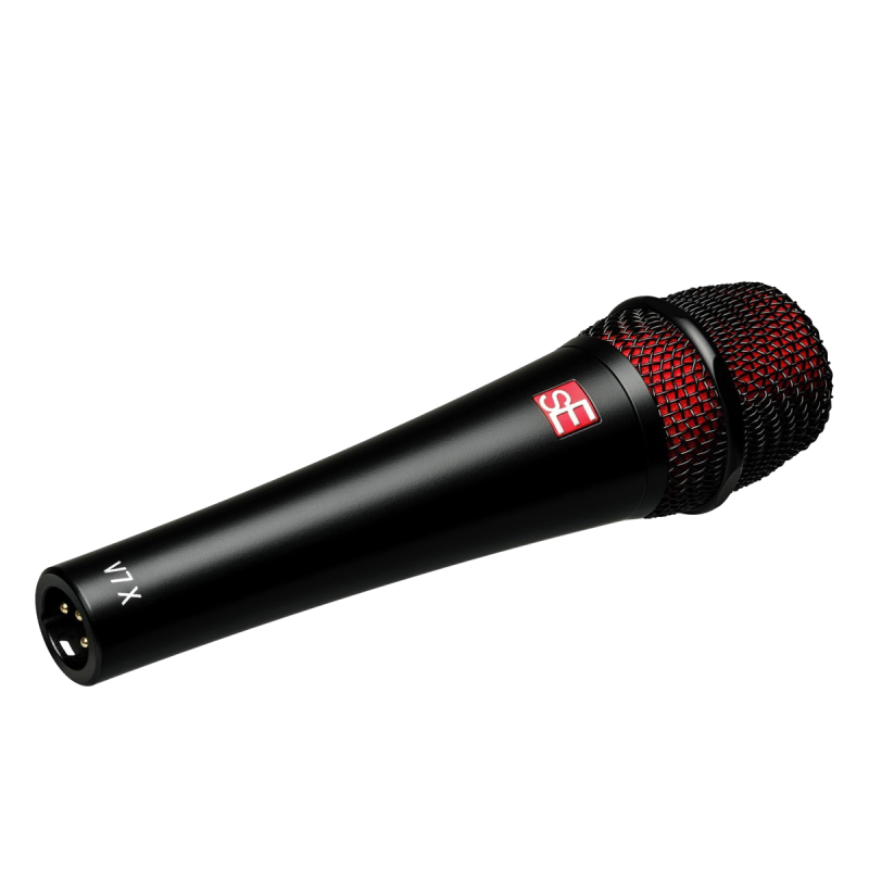 sE V7 X Dynamic Instrument Microphone side and rear view
