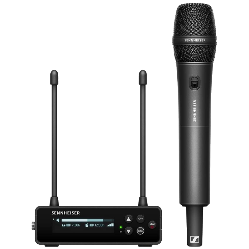 SENNHEISER EW-DP 835 SET RADIOMIC SYSTEM Handheld. dynamic. cardioid. portable receiver (U1/5)