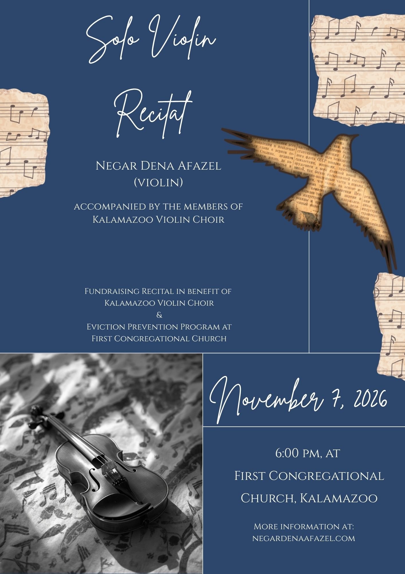 A Night of Solo Violin: A Benefit Recital