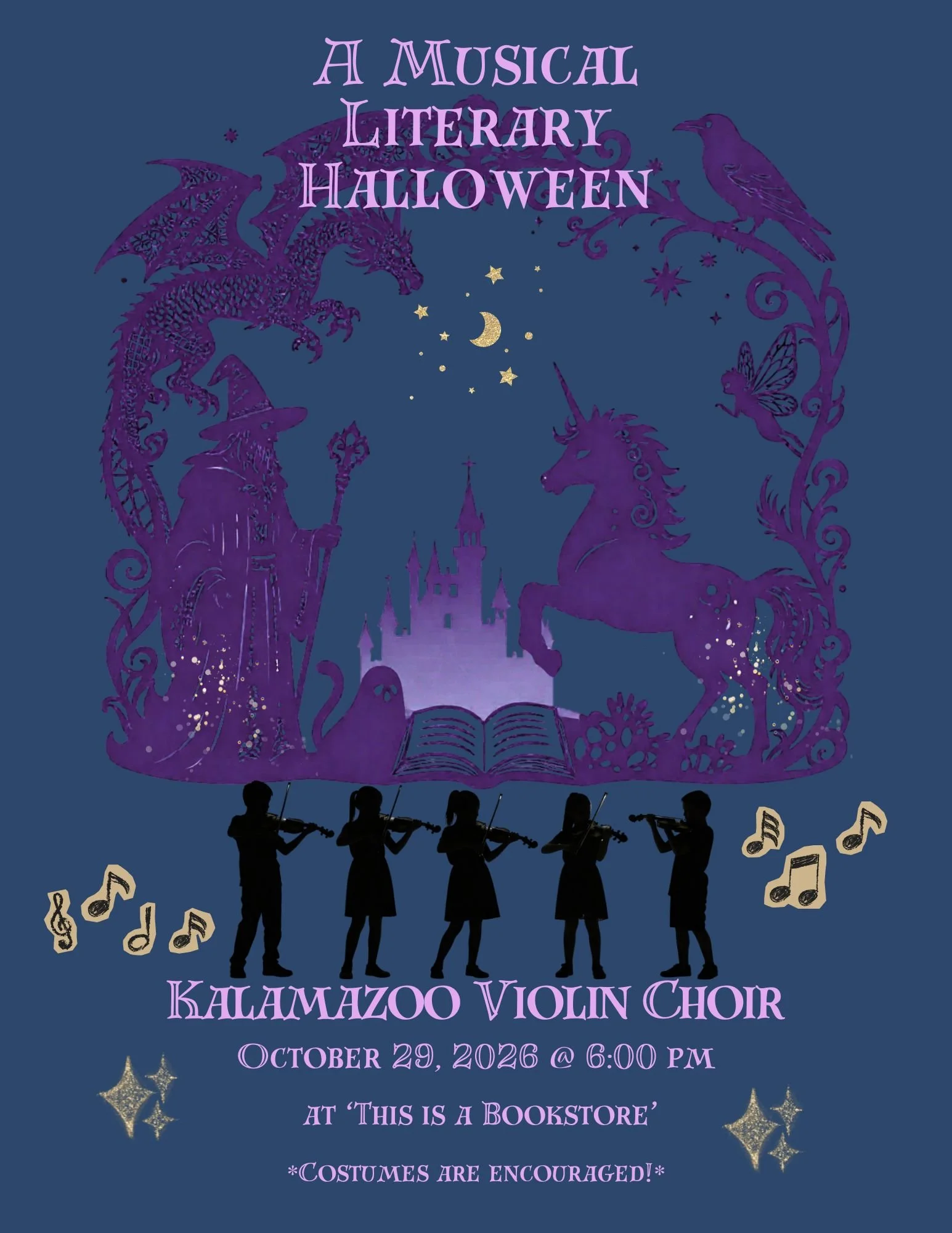 A Literary Halloween: A Magical & Fantasy Musical Journey