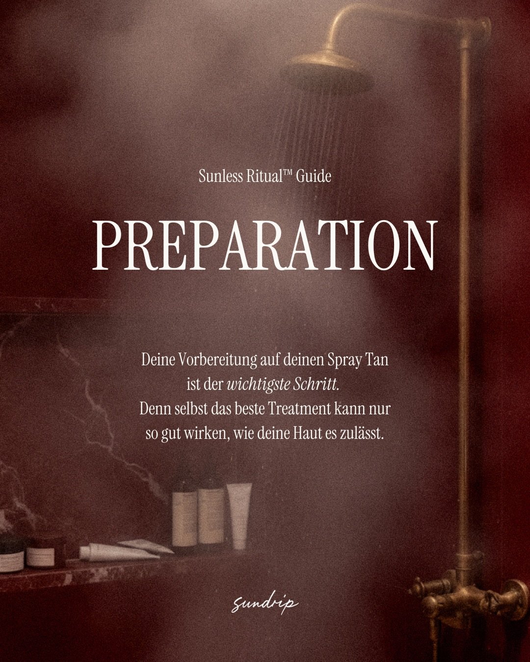 F&uuml;r unser Spray Tan Treatment gilt: Je "purer" die Haut, desto sch&ouml;ner das Ergebnis. 

Mehr Infos unter sundrip.de/prepguide. Link in Bio. 

#spraytanhamburg #sunlessritual #sunlesstanning #spr&uuml;hbr&auml;unehamburg #preparatio