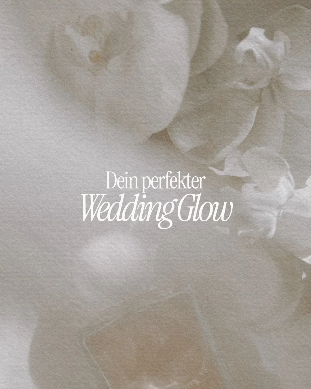 Wir wissen, wie wichtig es ist, an der eigenen Hochzeit wundersch&ouml;n aussehen 🤍

Deshalb begleiten wir dich Schritt f&uuml;r Schritt auf dem Weg zu deinem perfekte Wedding Glow. So entsteht ein nat&uuml;rliches Ergebnis, was perfekt zu dir und d