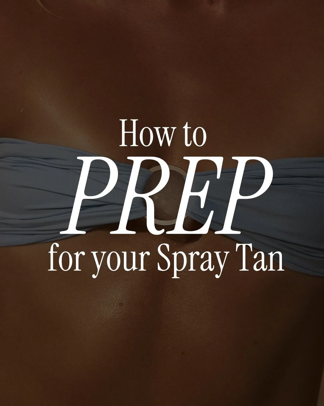 Deine Vorbereitung ist der wichtigste Schritt f&uuml;r ein gleichm&auml;&szlig;iges Ergebnis, das lange sch&ouml;n bleibt. Denn selbst der beste Spray Tan kann nur so gut wirken, wie deine Haut es zul&auml;sst.

Bereite dich daher unbedingt auf deine