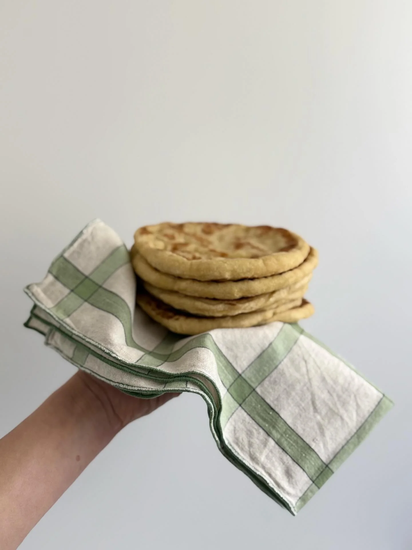 Pre-orders for August 27th pickup are now open on Hotplate ✨

Serving up gluten-free, vegan pita bread this week, alongside our golden, soft English muffins. Both freeze well, so stock up and have them on hand for an easy meal or snack. Everything is