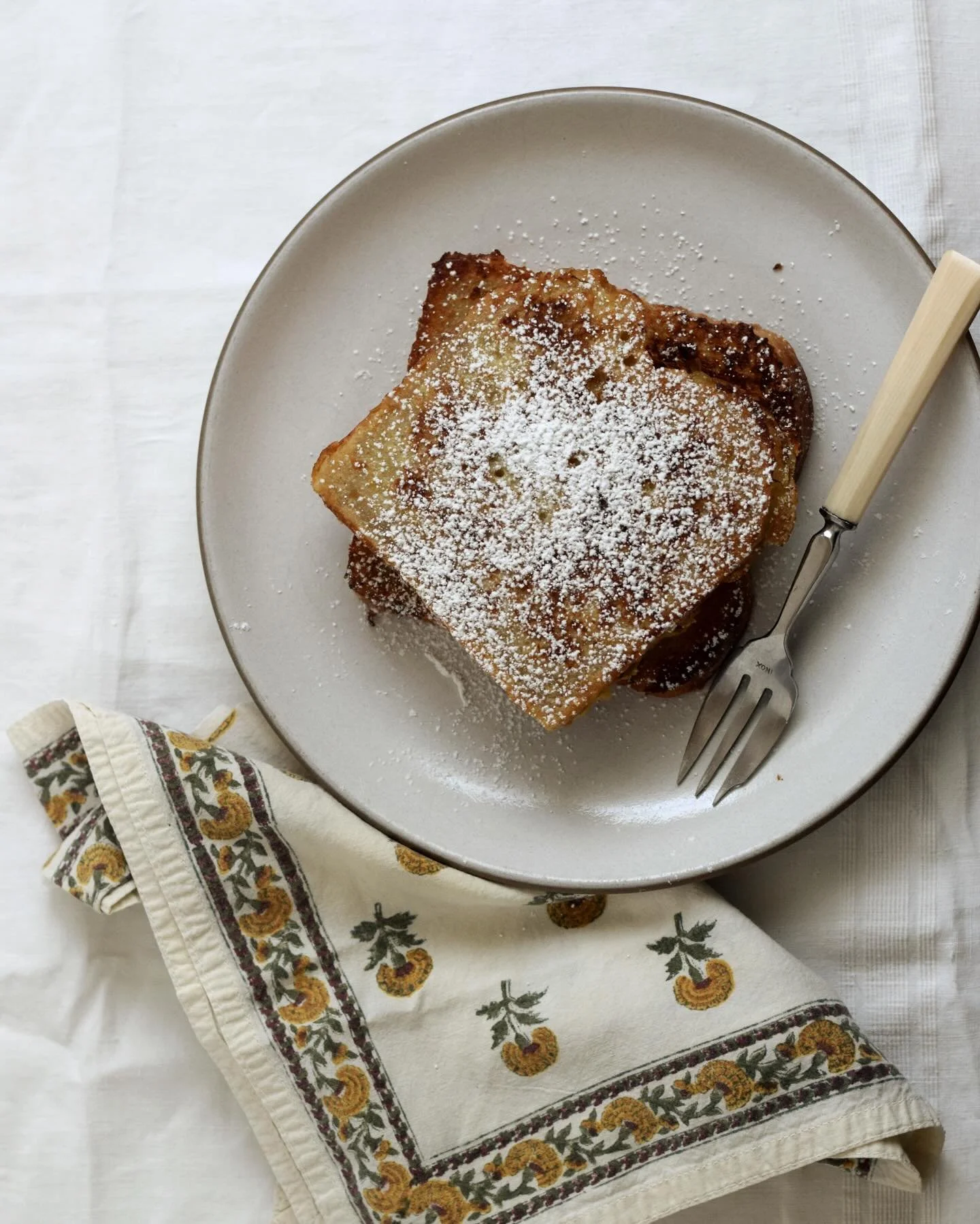 I tuck in a simple recipe for French toast with every order of brioche. ✨🍞

Today is the last day to order for Thursday pickup.