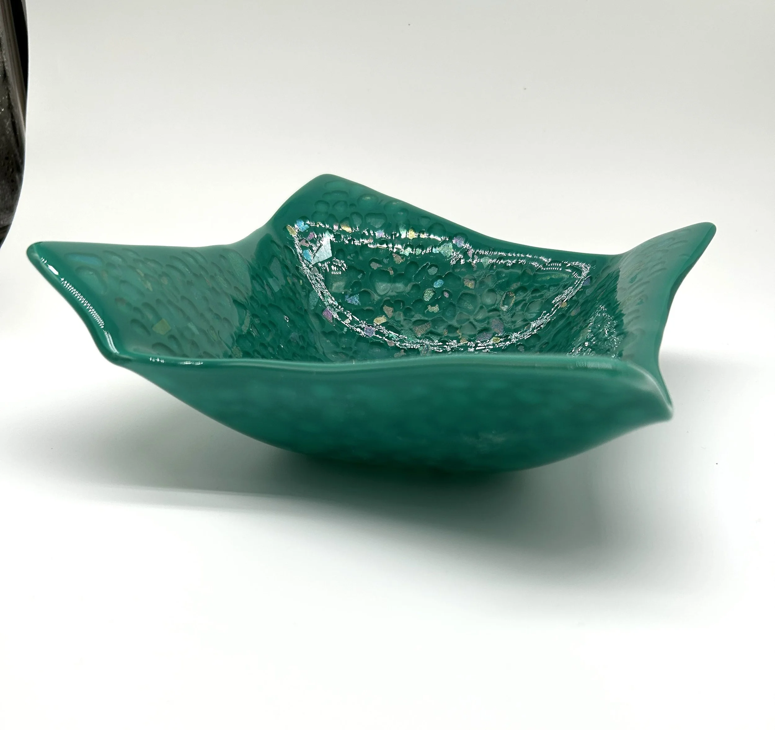 Seafoam Origami Bowl