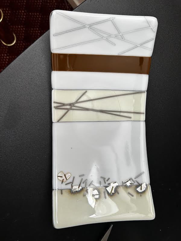 Ivory Silver Tray