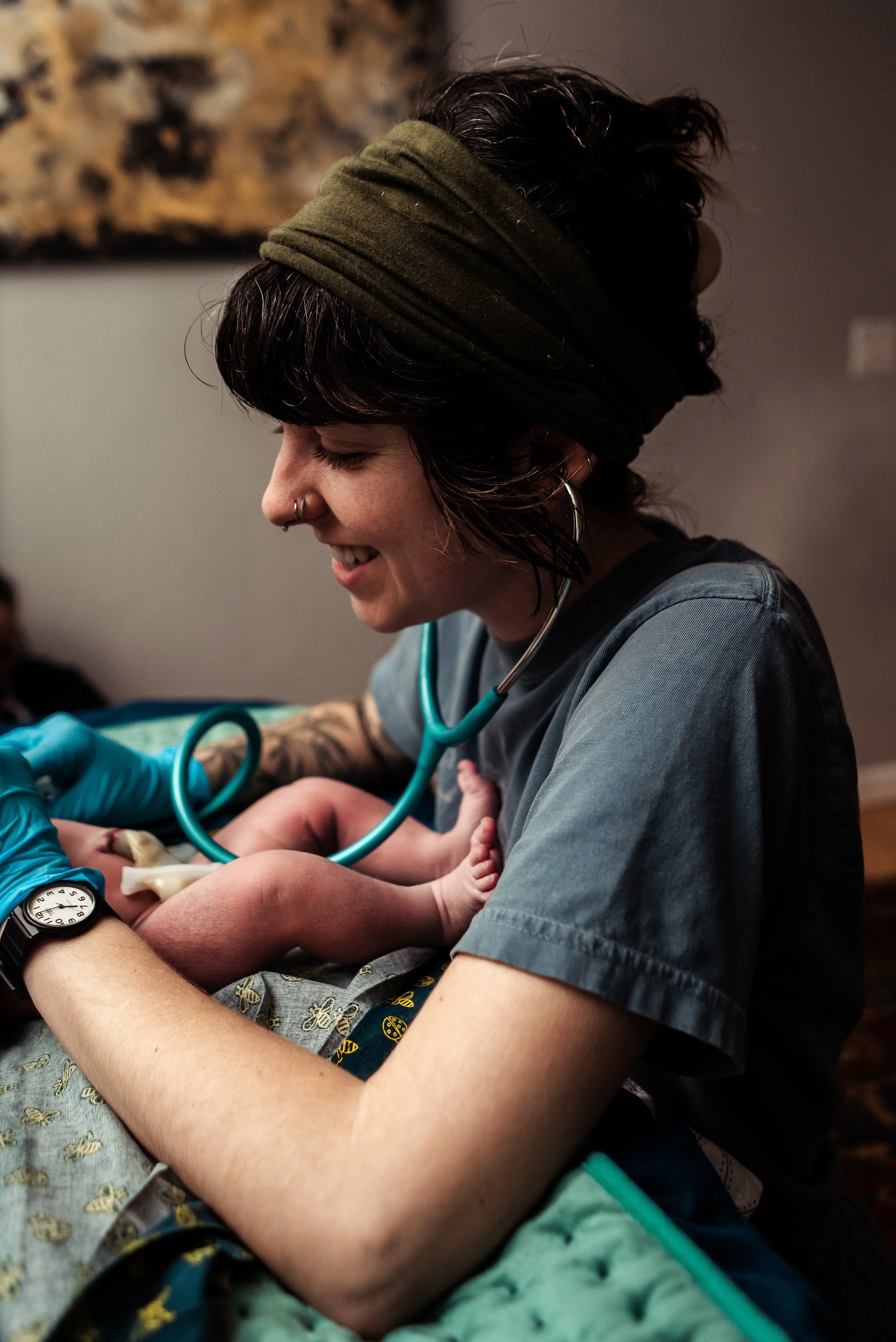 Midwife Kennedy Logan of Woven Community Midwives