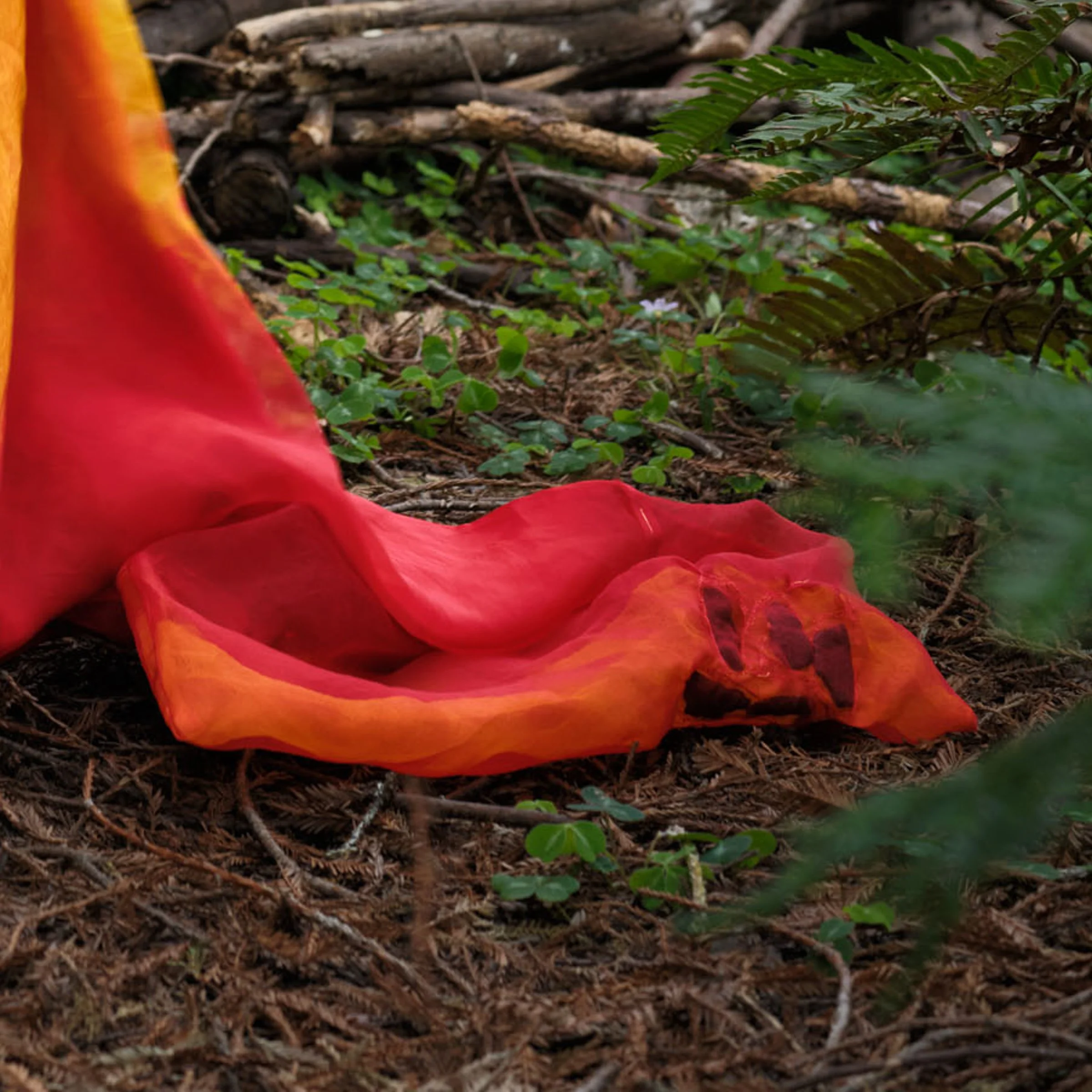 Flashpoint vest detail - silk and polypropylene
