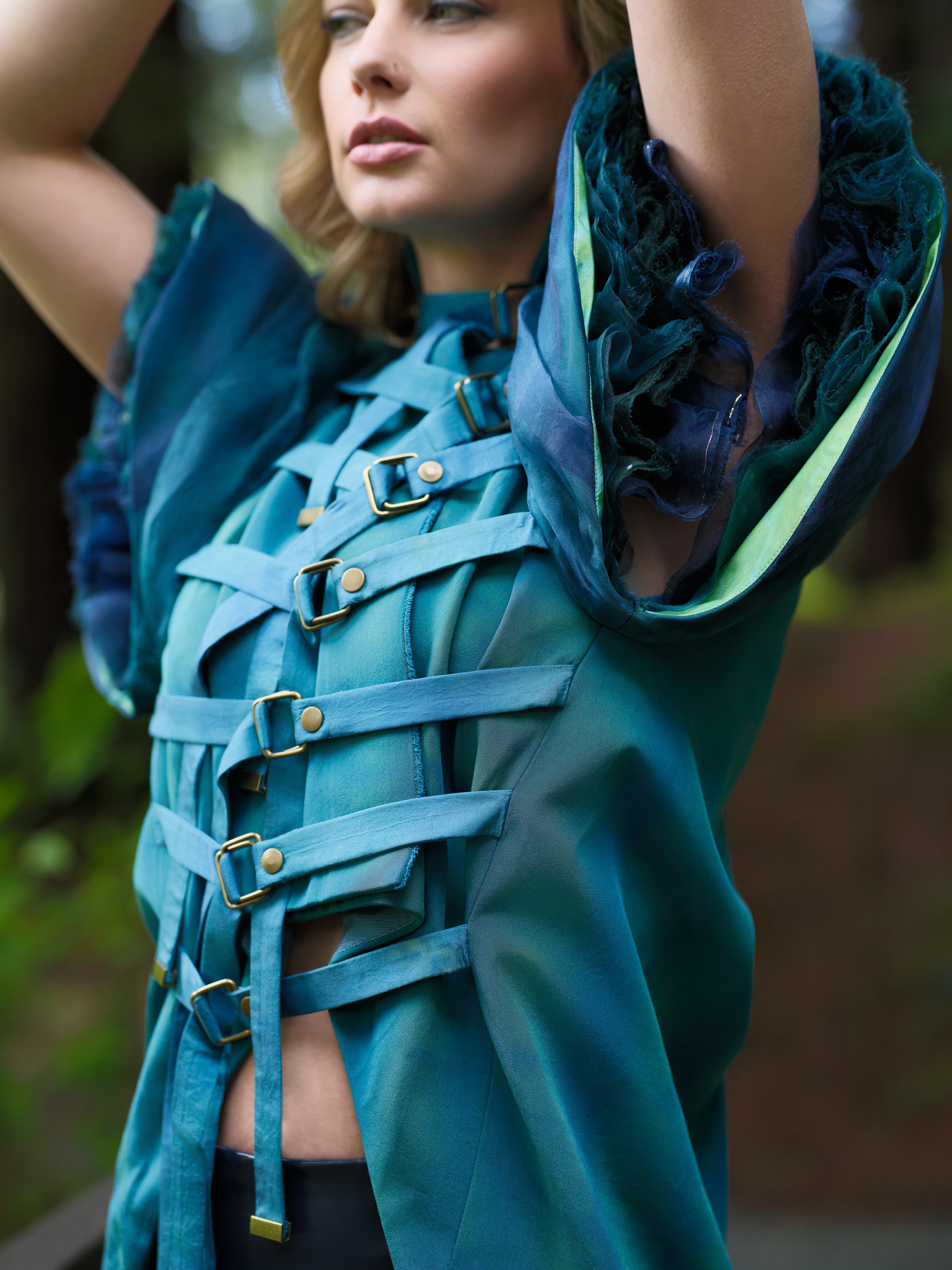 Unbinding Jacket  - Model: Olesia Prodan