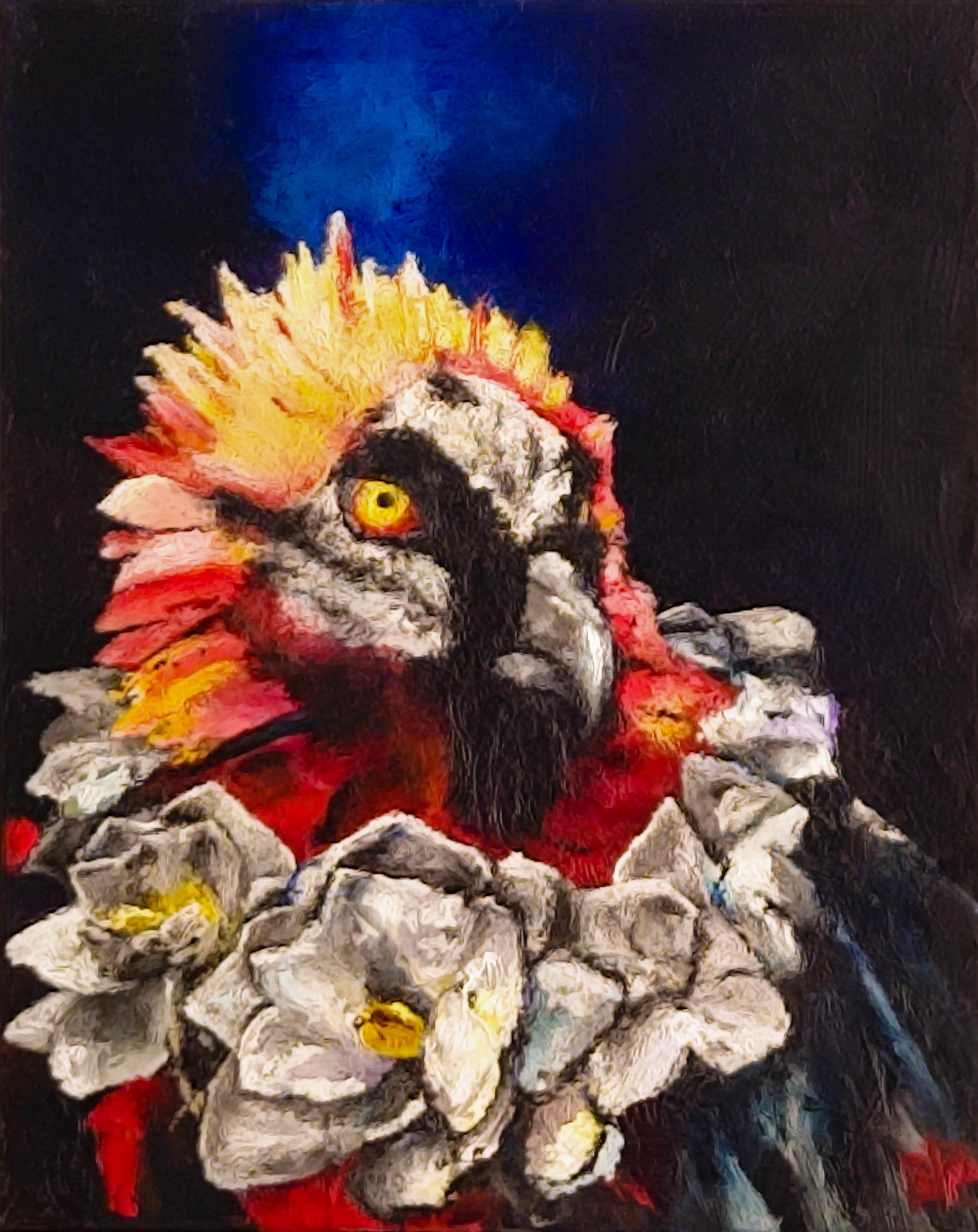 The Lamagaya,  2025. 
Oil on canvas -
18" x 24" / 45 x 60 cm