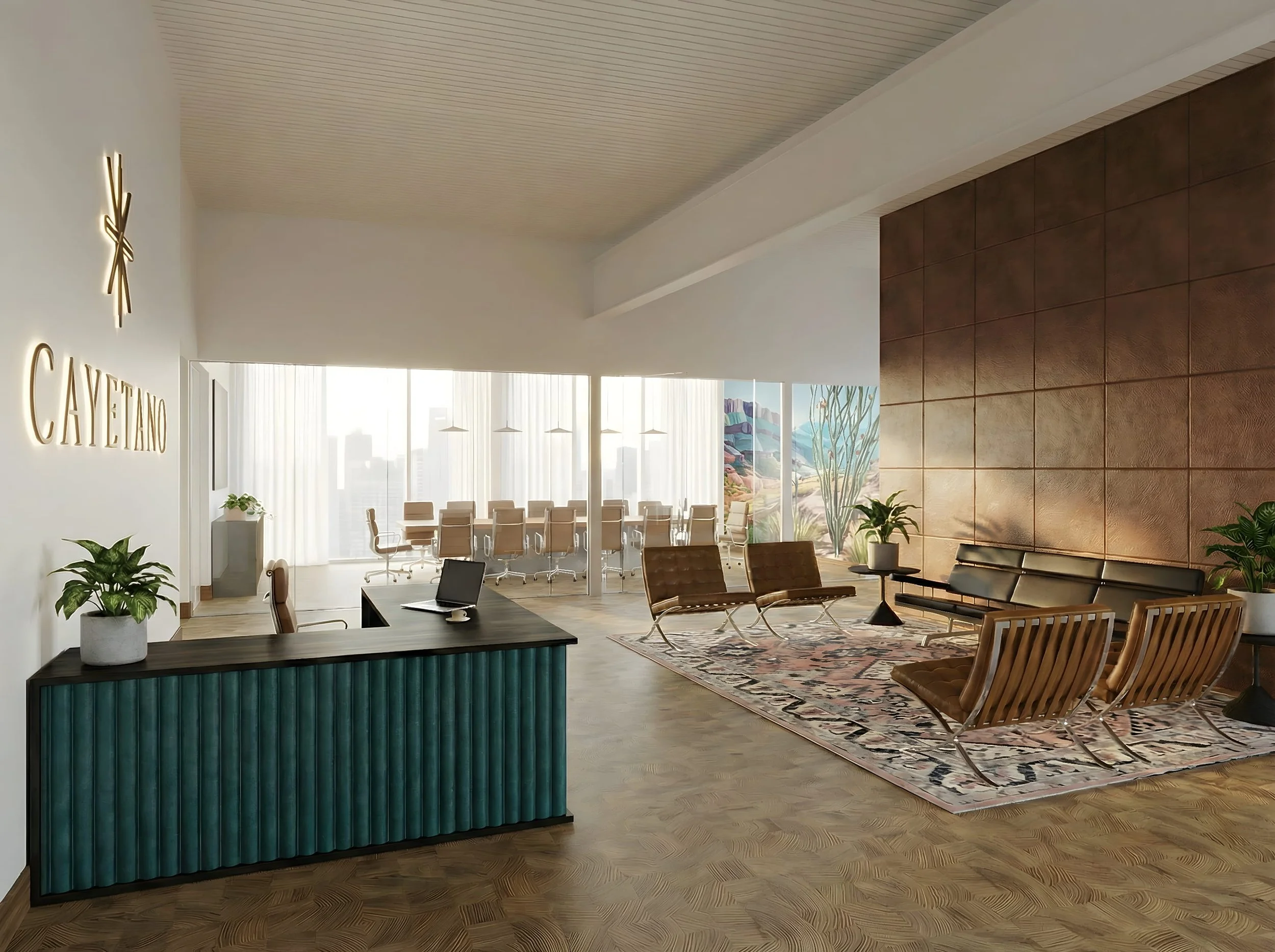 real estate developer office waiting room