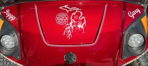 An example of Pinstriping and Names