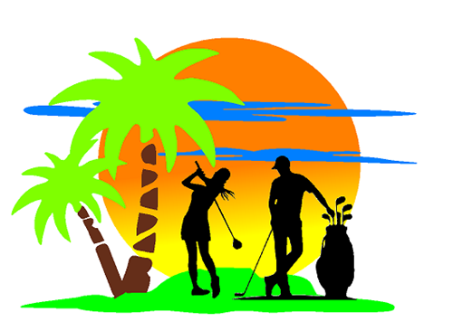 Sunset Golf - Custom colors available 