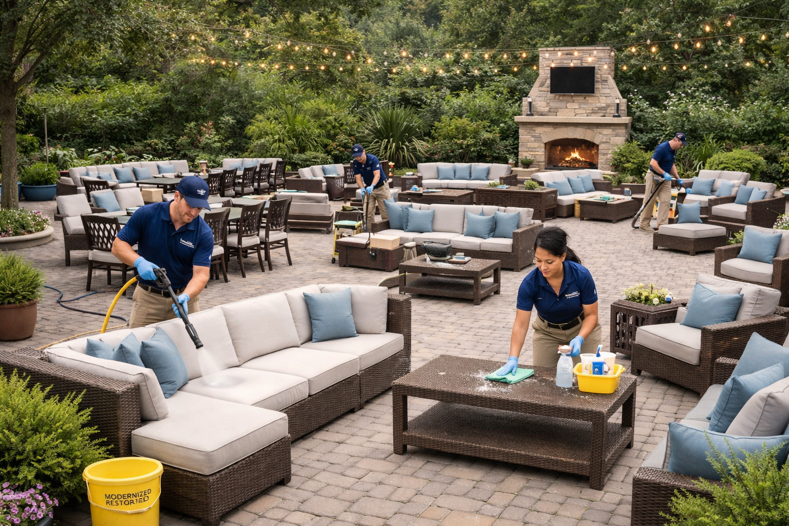 Large Patio Service