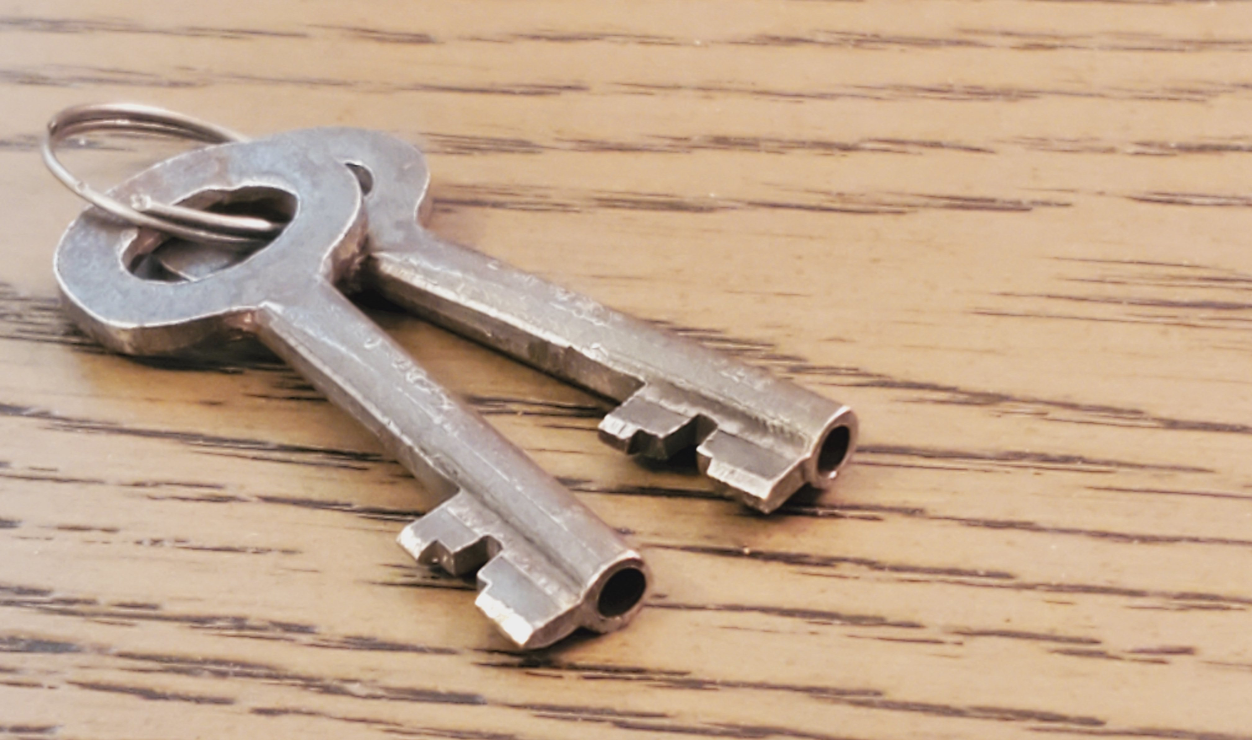 Barrel keys owned by JWP Locksmithing LLC in Coos Bay, Oregon.
