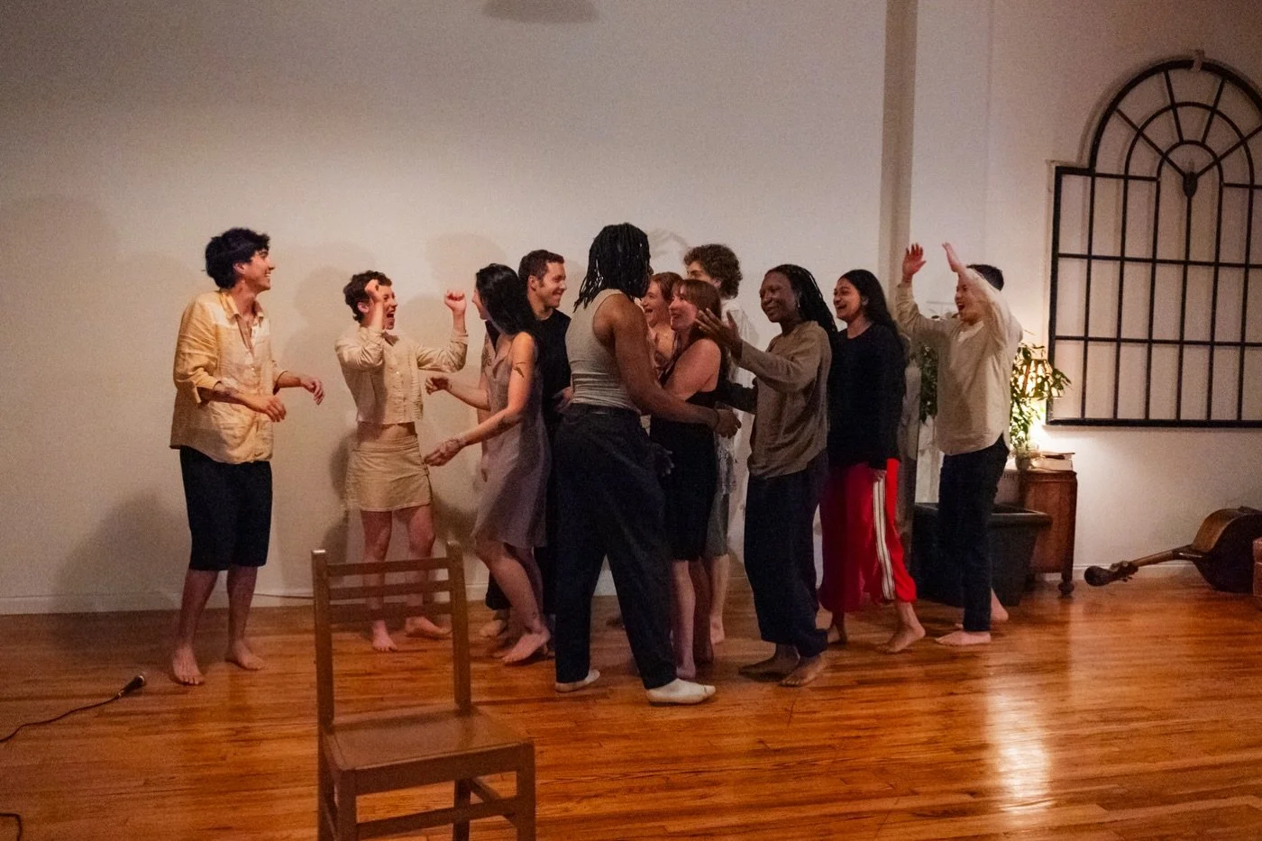 We are thrilled to have been a part of @lesliemrf and @brennan_urbi SHO1B fundraiser performance in support of Leslie&lsquo;s visa to keep her in the US! 

Founders and directors, Nick and Ekko, brought their recently premiered work &ldquo;Re+urn&rdq