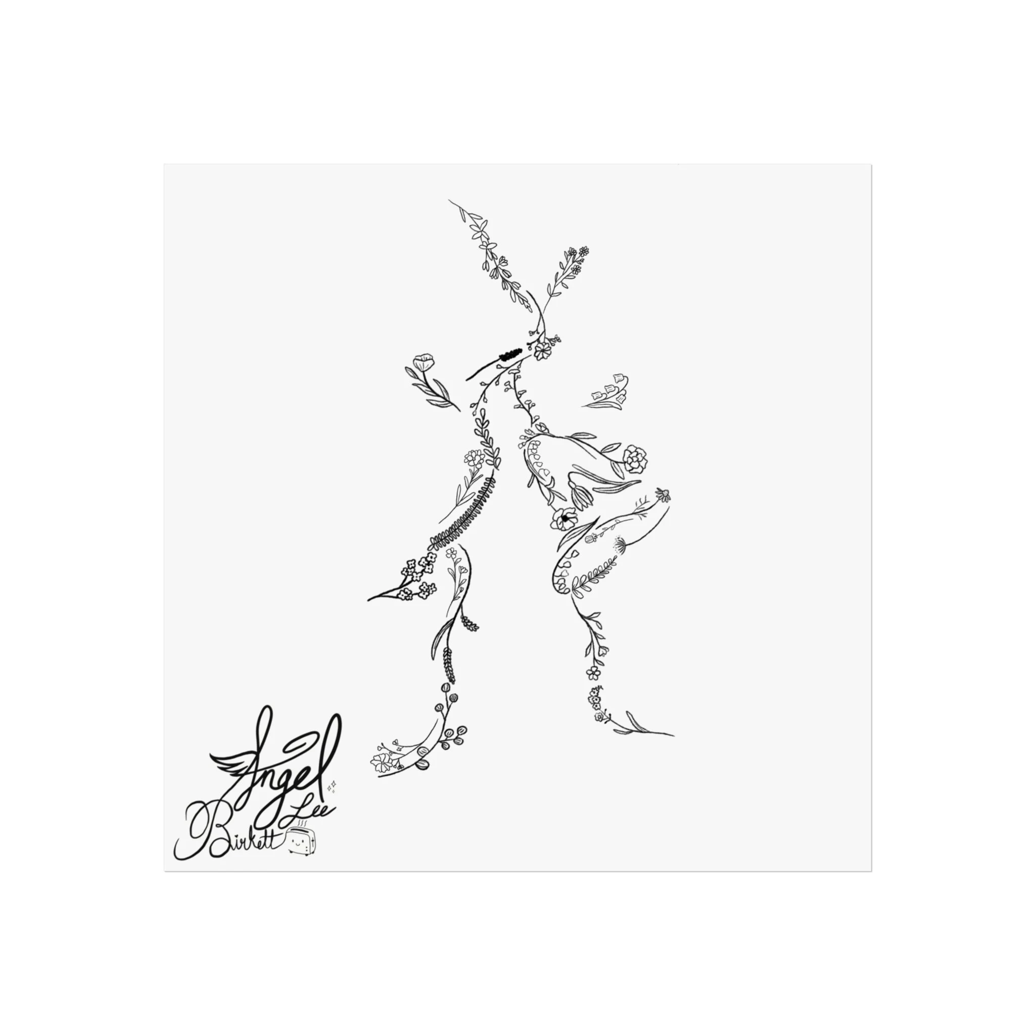 “A Flower’s Kiss” Print