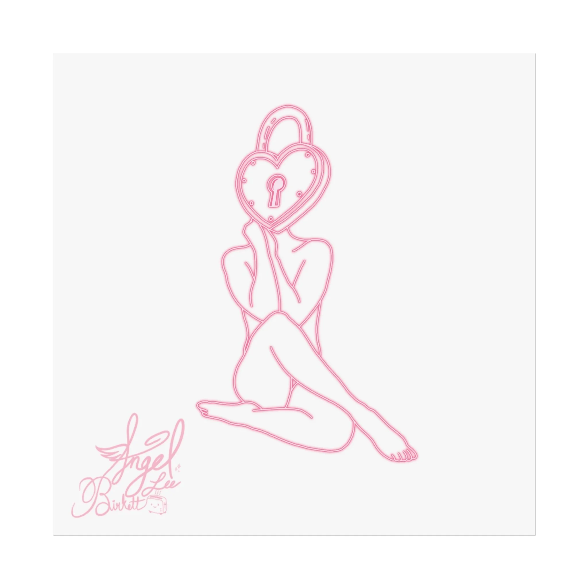 “Lock and Key” Print