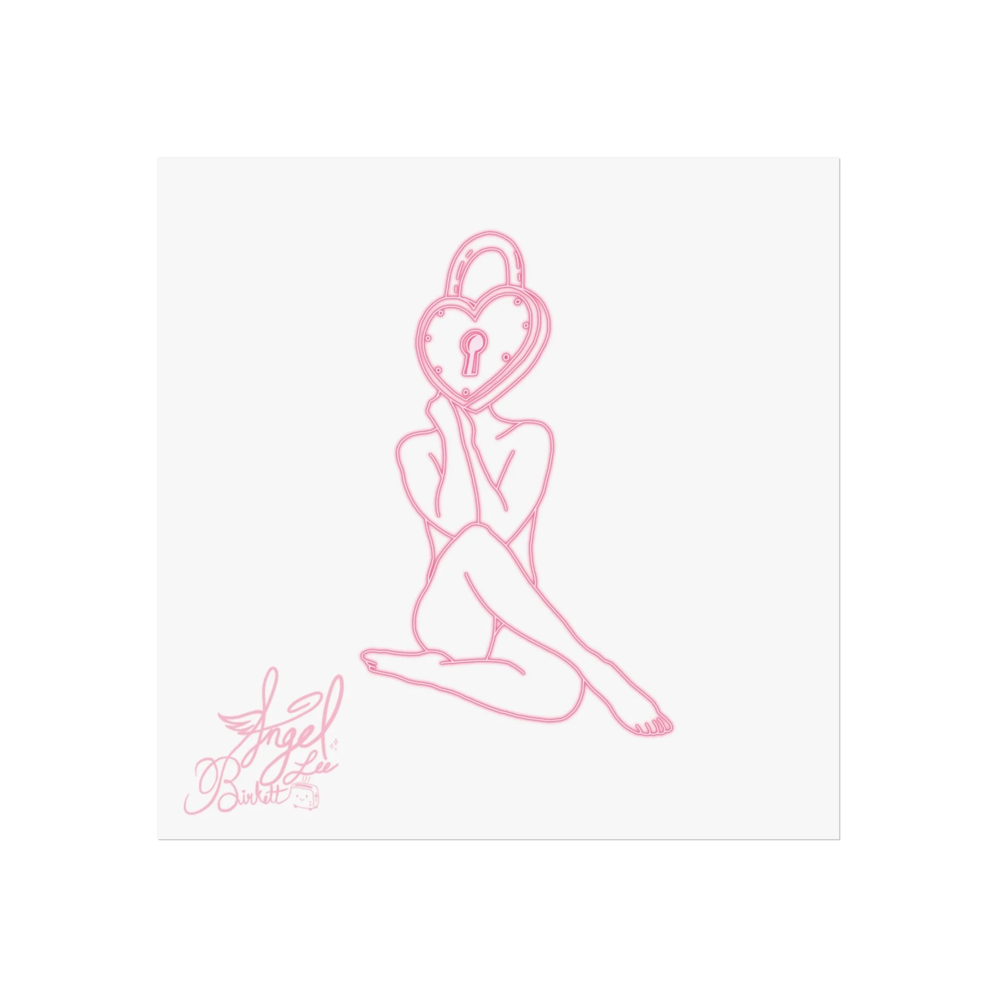 “Lock and Key” Print