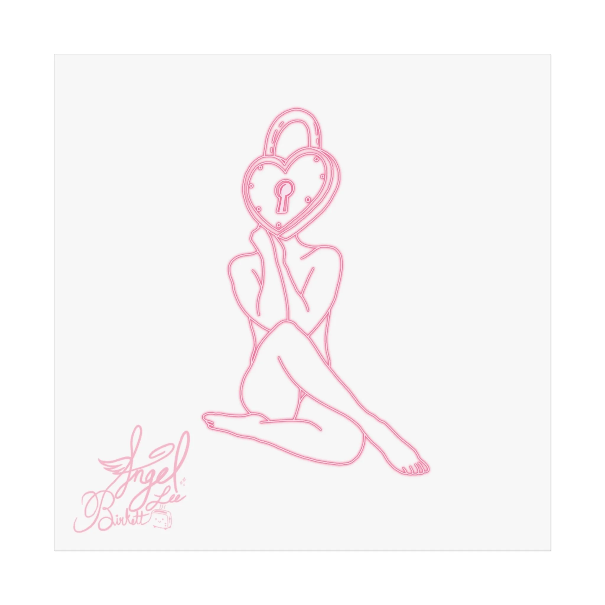 “Lock and Key” Print