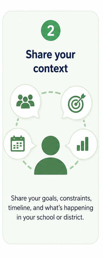 Geometric drawing of an outline square with sections divided by vertical, horizontal, and half circle lines.