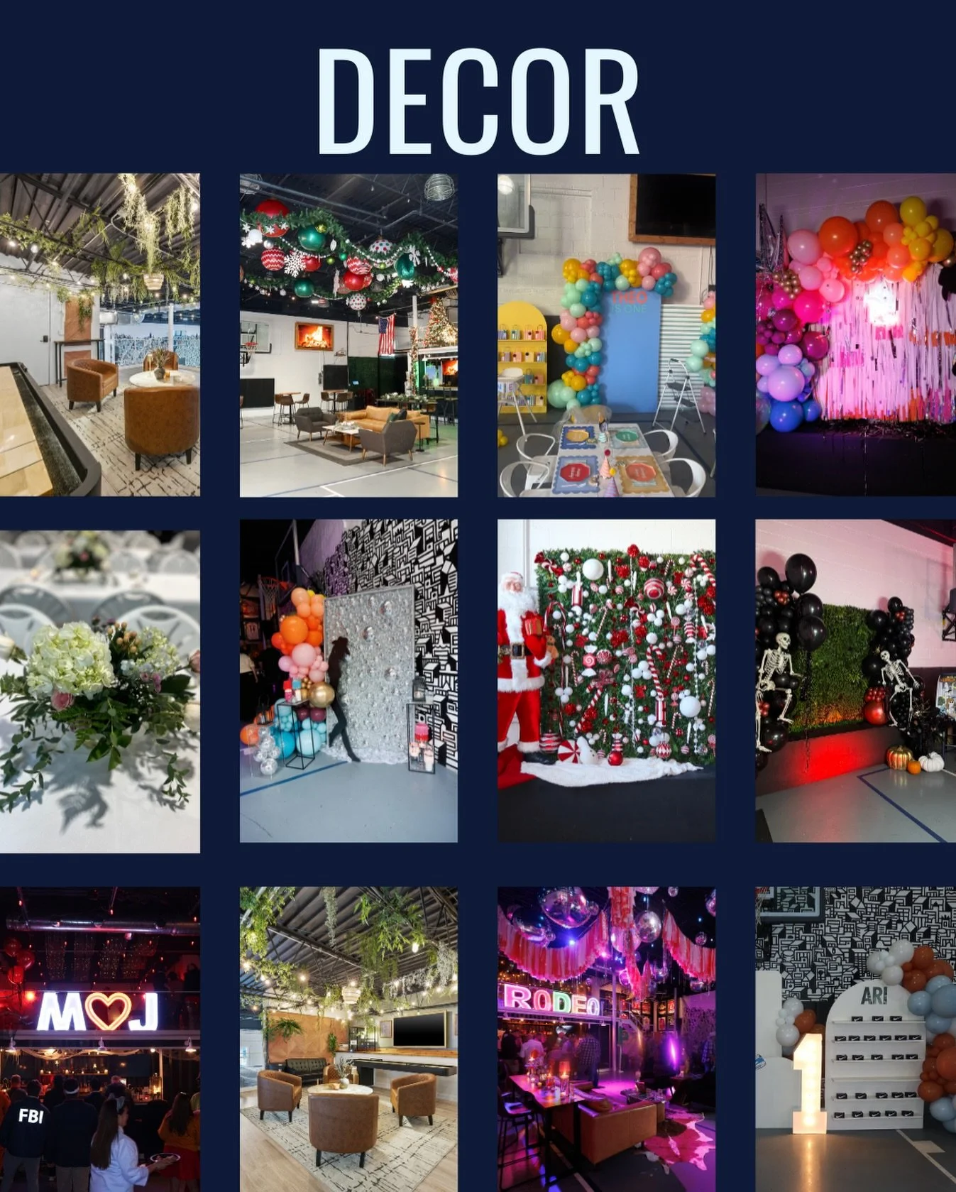 Appreciating the decor team who elevate our events with their talent and attention to detail. From custom installs to florals and balloon work, we&rsquo;re grateful for the beauty you bring to every event. 🤎✨

@jkippolito 
@styledupbykristine 
@nwip