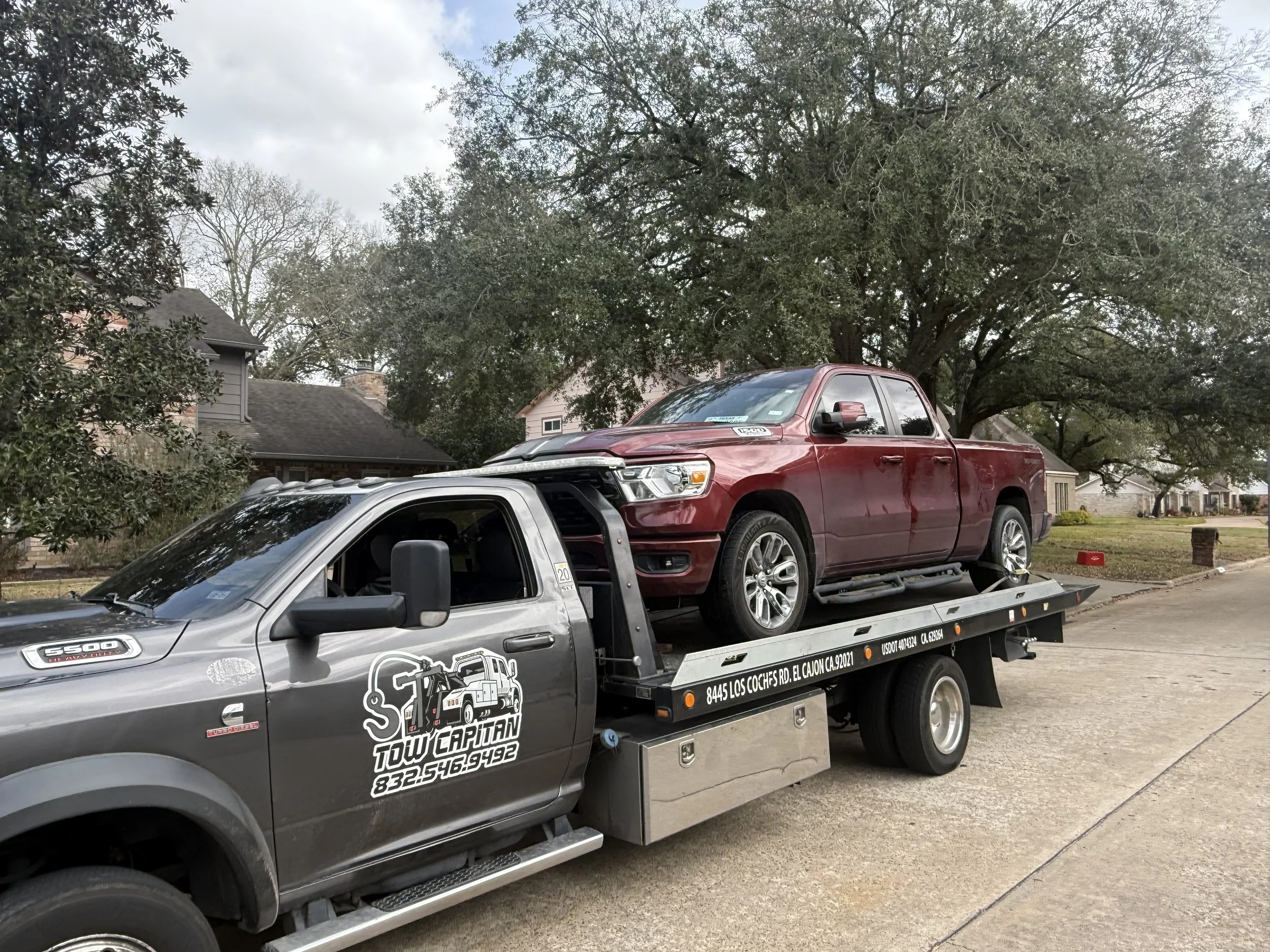 Flatbed Towing Services