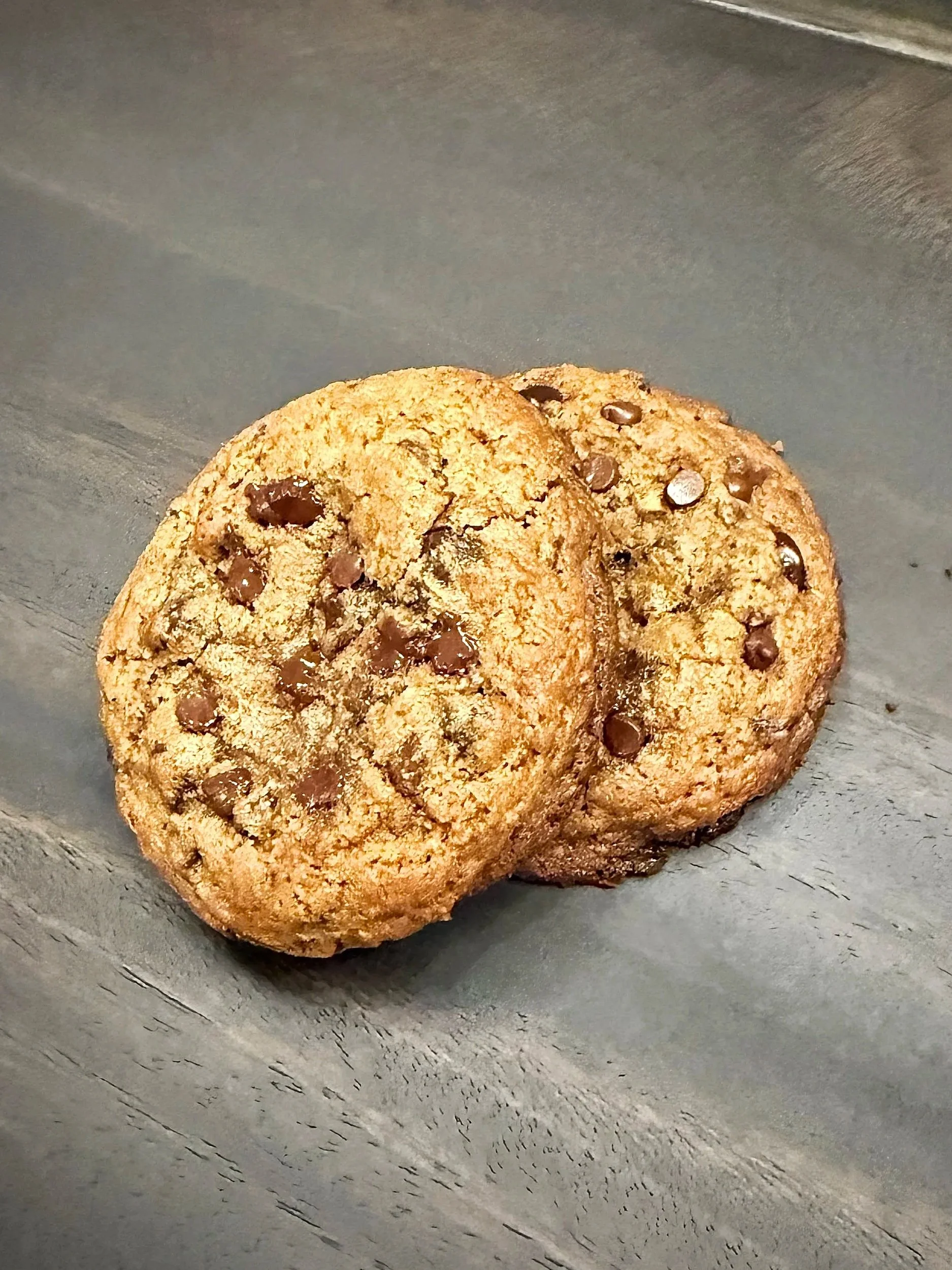 Banana Chocolate Chip Cookies