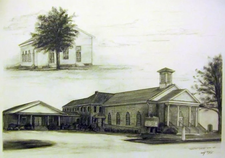 Old Photo of Shiloh Baptist Church