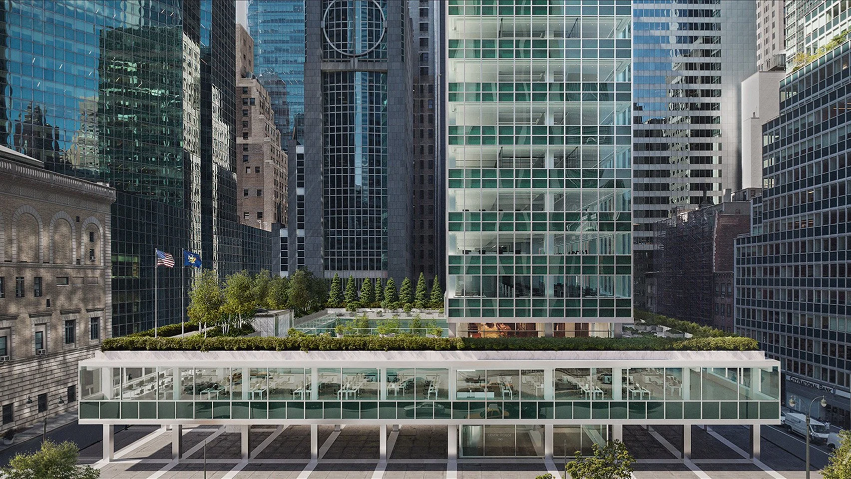 SOM unveils plans for 1950s Lever House renovation in New York