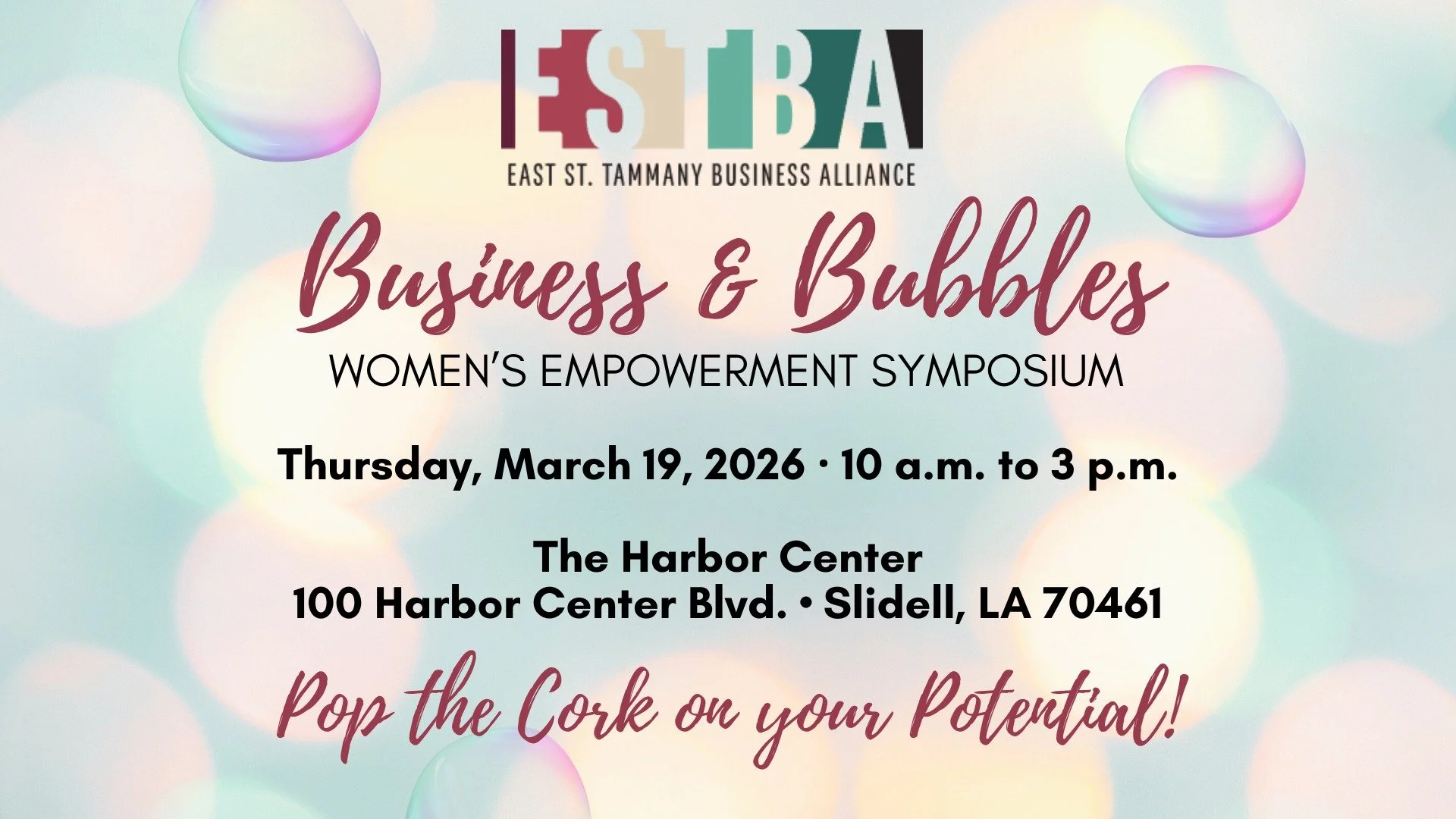 Business & Bubbles Empowerment Symposium