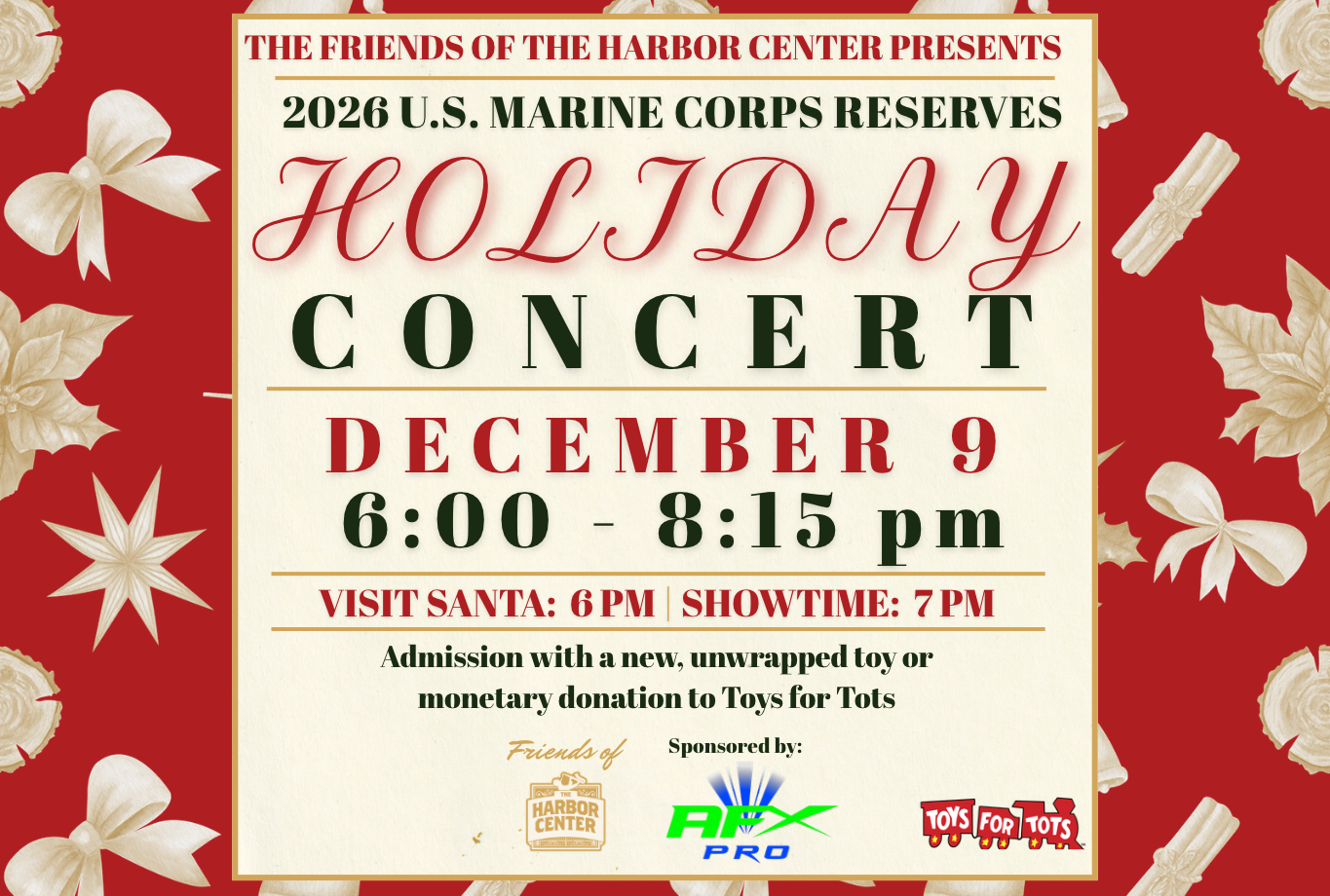 USMC Concert Benefiting Toys for Tots