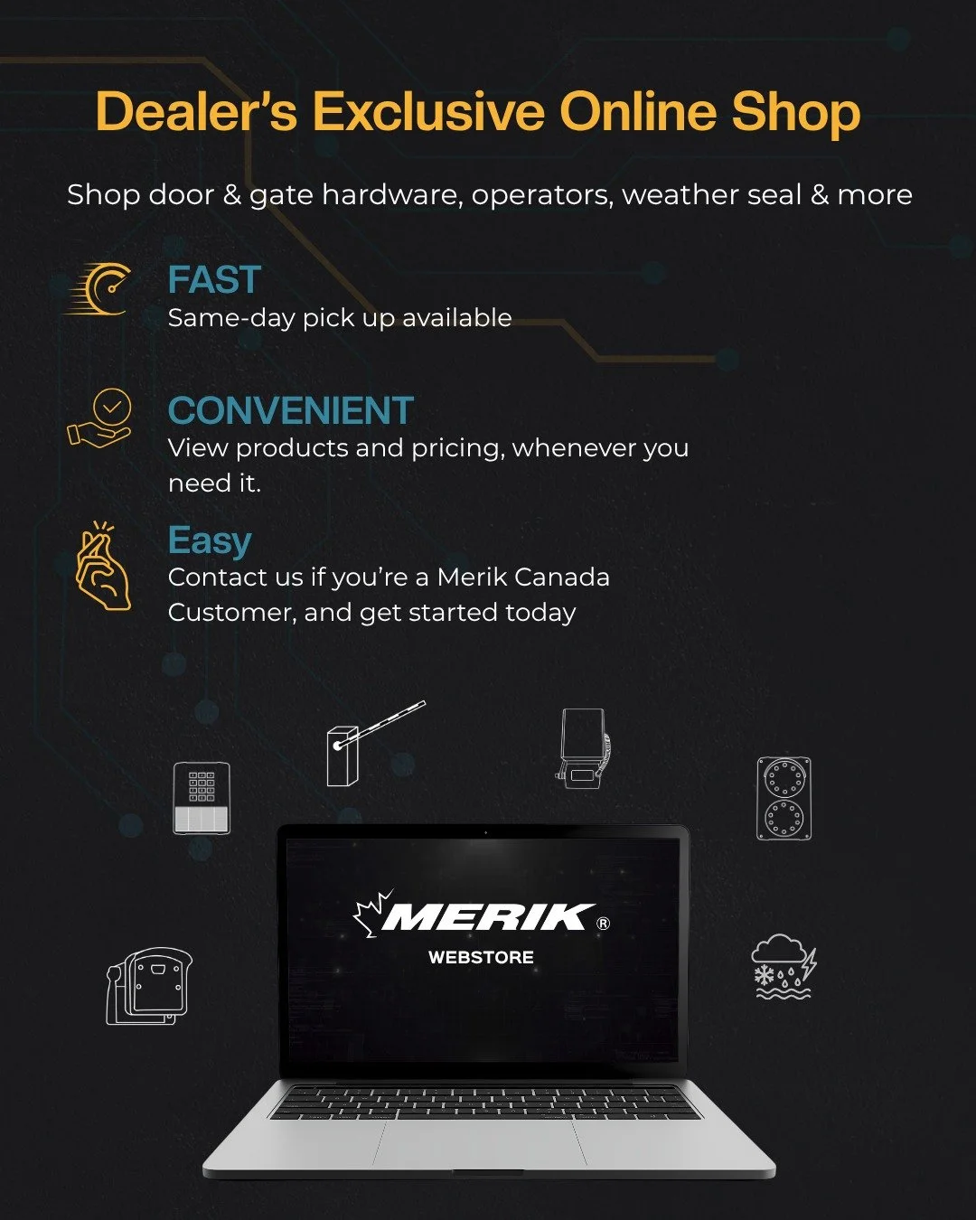 🛒Looking for quick product prices? On the go and need to order some replacement parts? Our webstore is accessible day or night, on desktop or mobile devices.

Contact us to get started on our dealer's exclusive webstore.
.
Vous recherchez des prix d