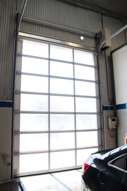 Springless Sectional Door