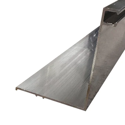 Metal L-shaped angle bracket or brace.