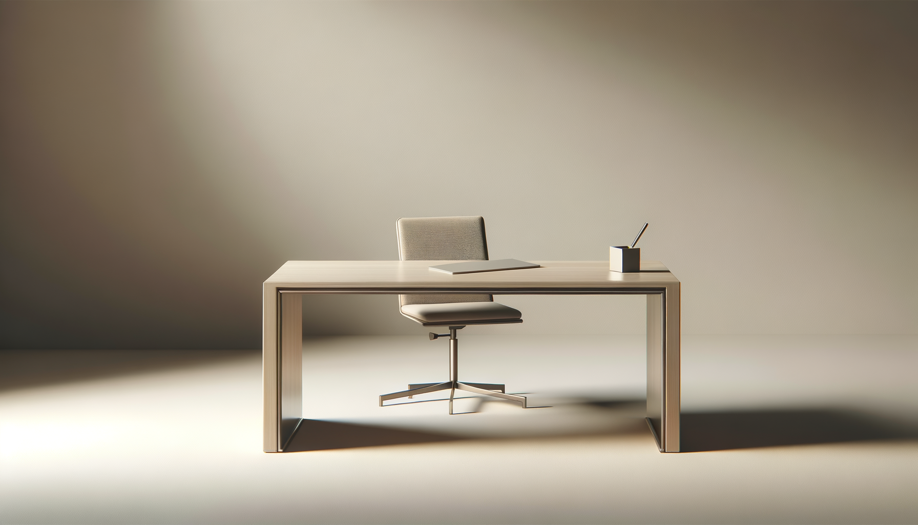 Modern office workspace representing financial planning and professional consultation.