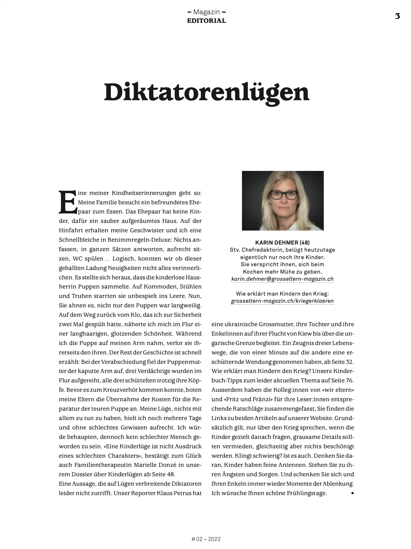 Grosseltern Magazin, 2022