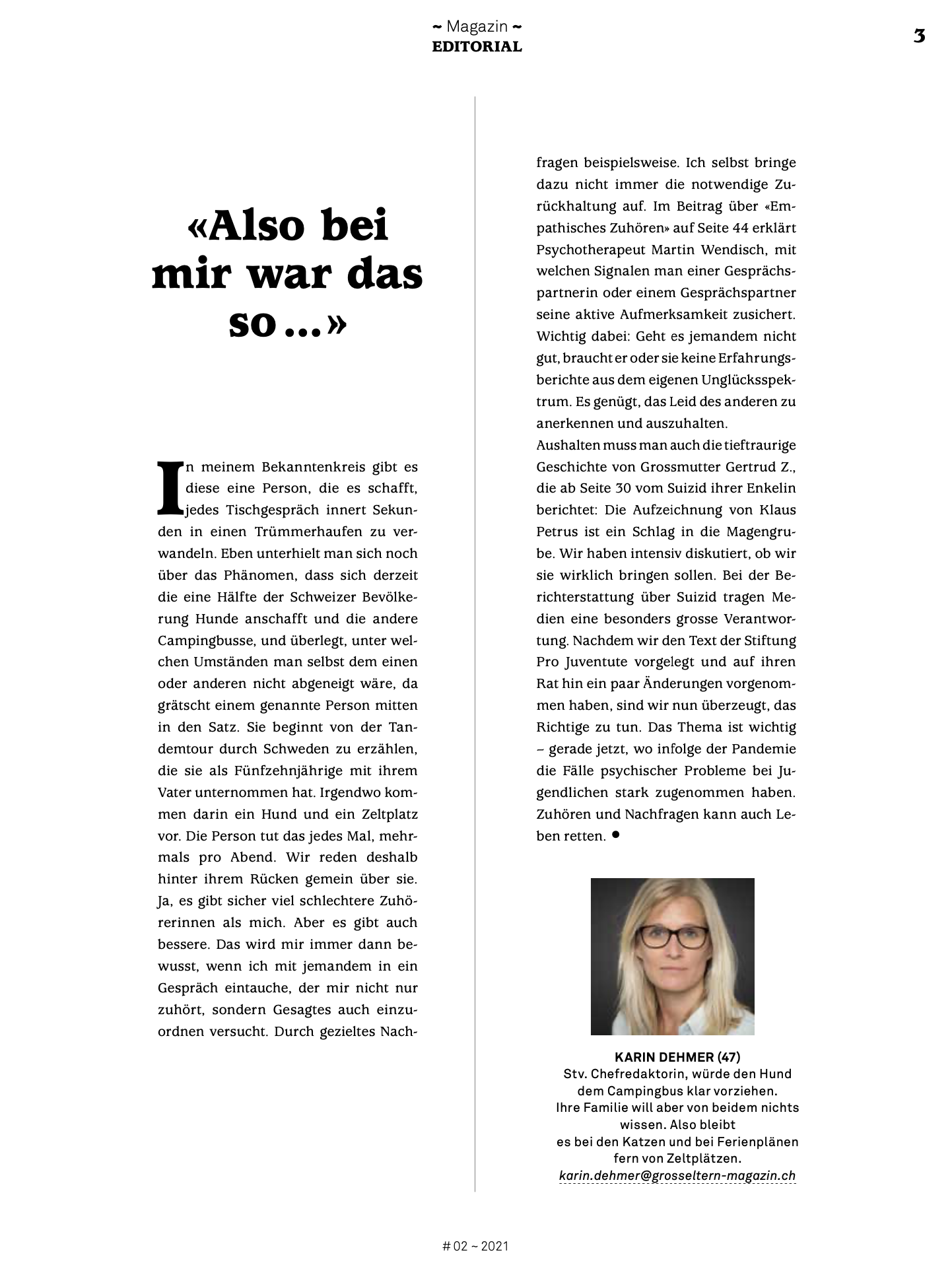 Grosseltern Magazin, 2022