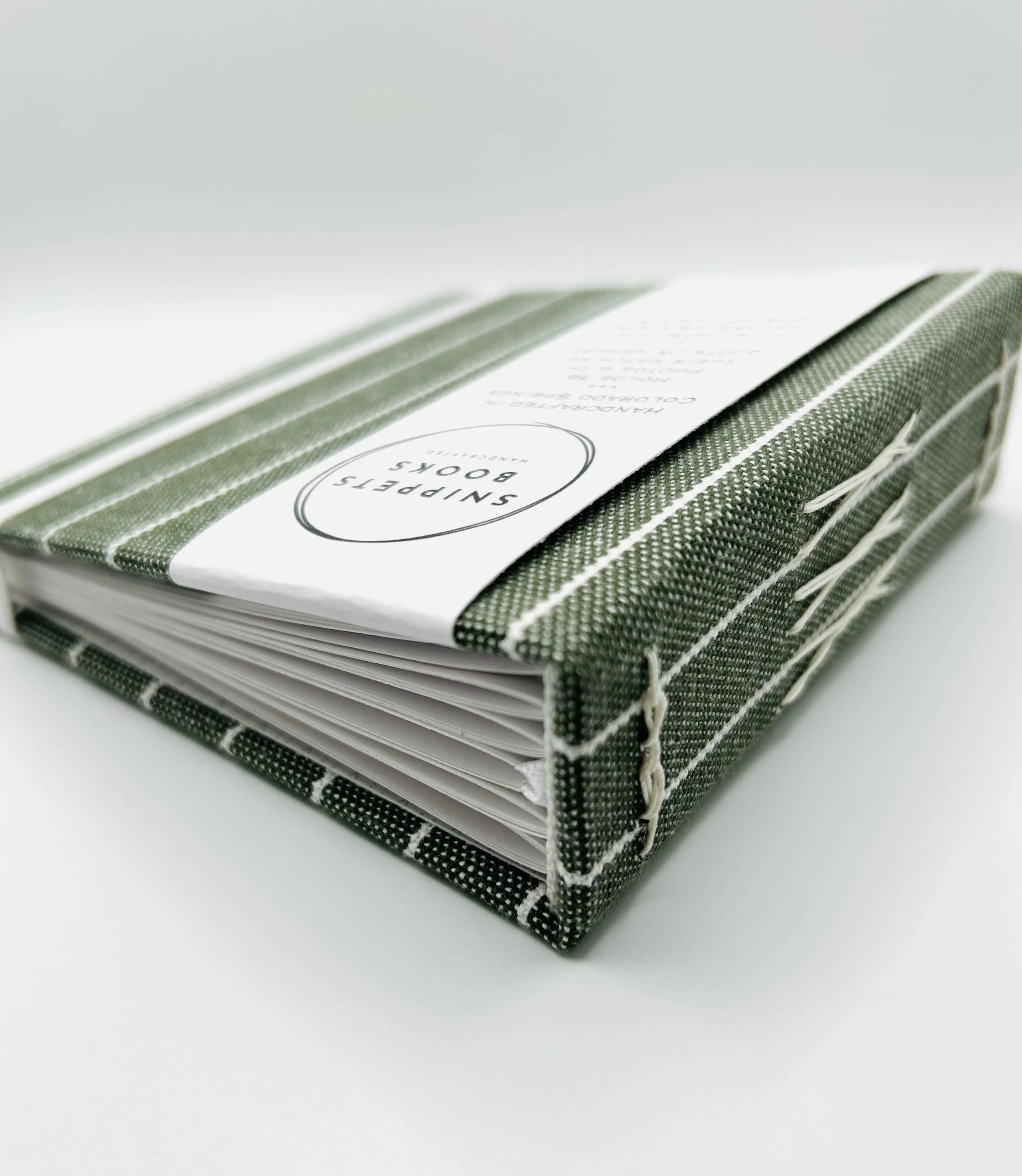 Sage Green Handbound Photo Journal