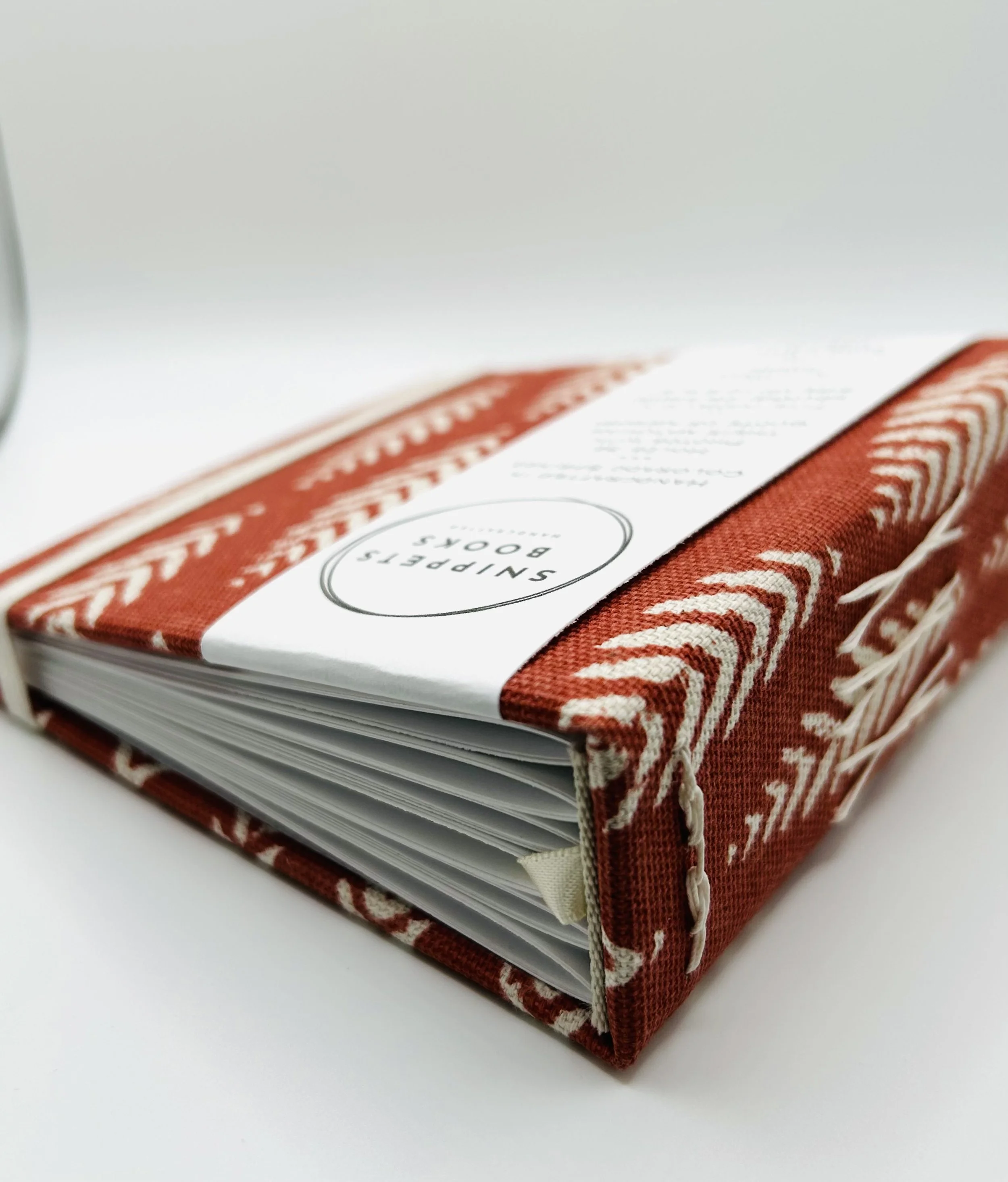 Rust Color Handbound Photo Journal