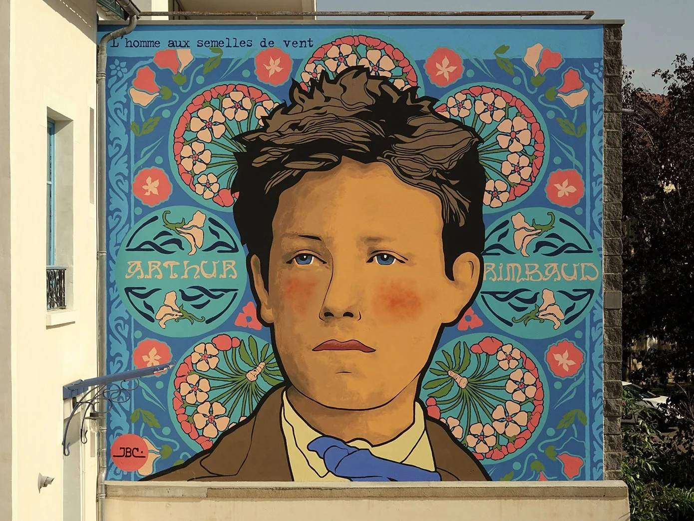 Portrait d'arthur Rimbaud à Verneuil.