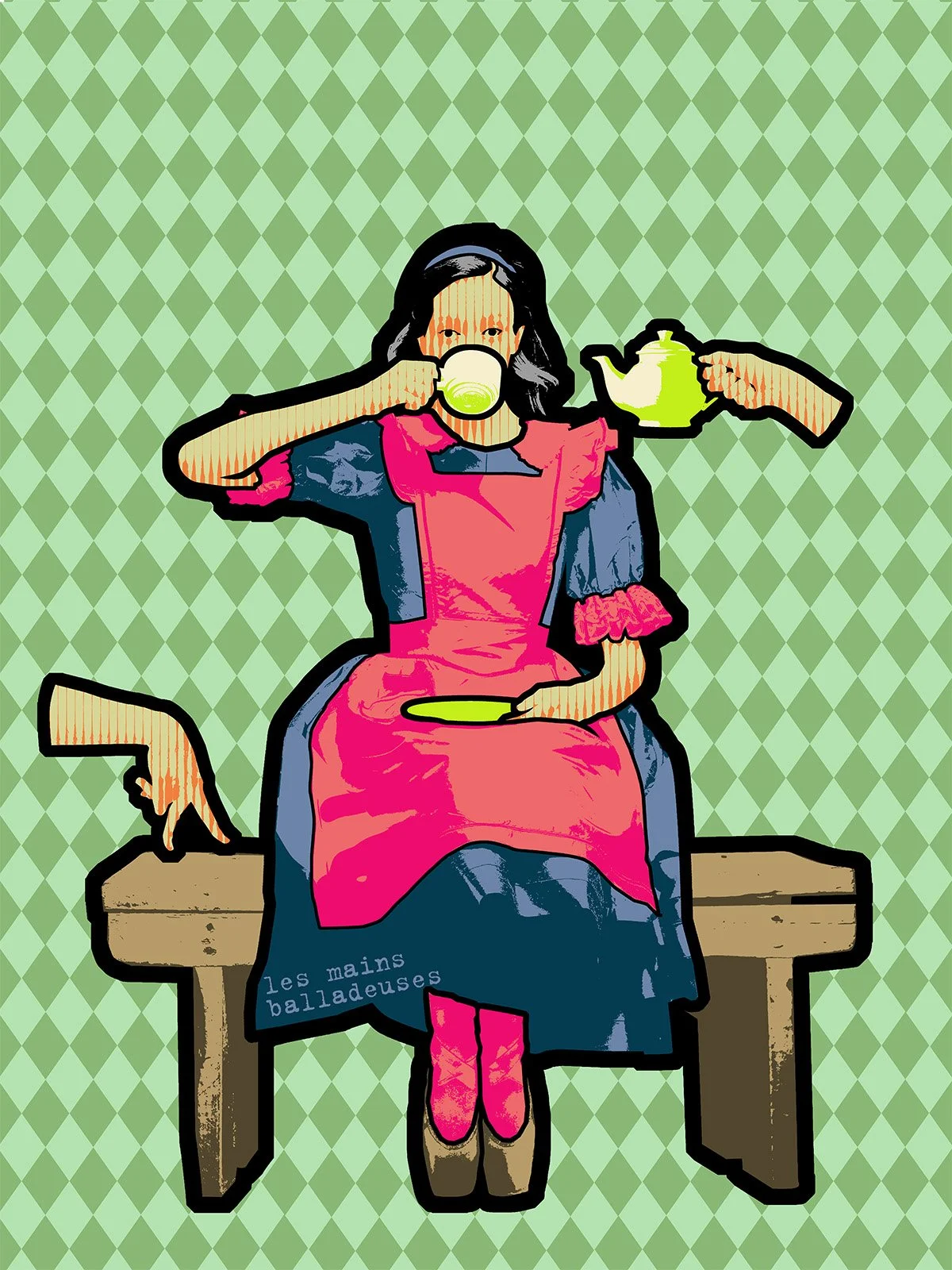 Les mains baladeuses