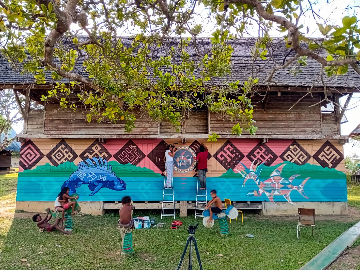 Vue générale et making off