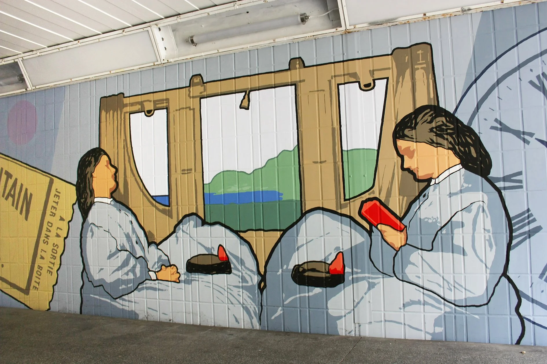 Tunnel RER Chatou / 2023