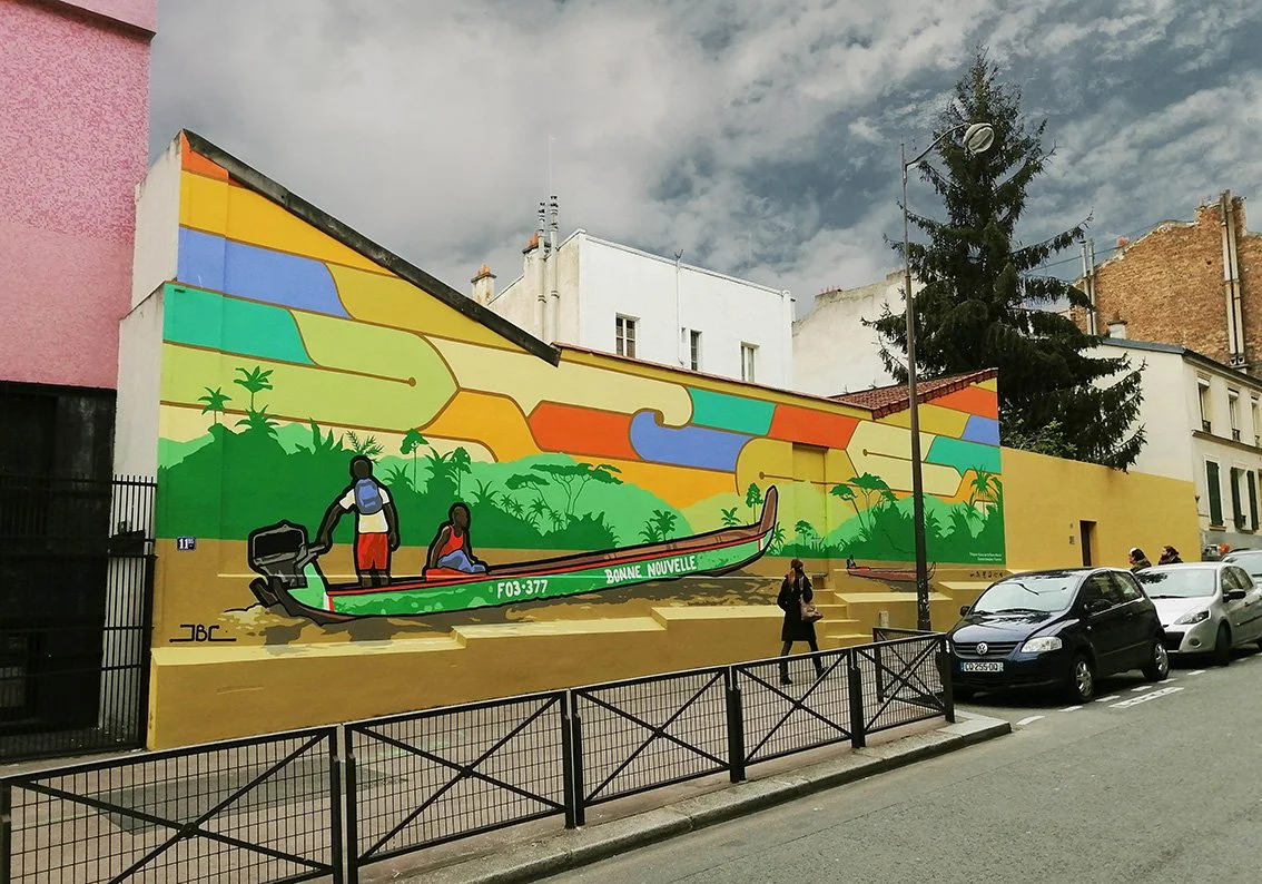 Pirogues Aluku, Paris 12