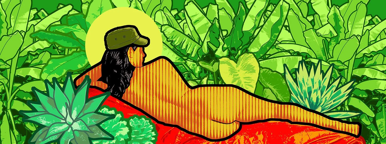 Odalisque rouge [après la Révolution] / 2015