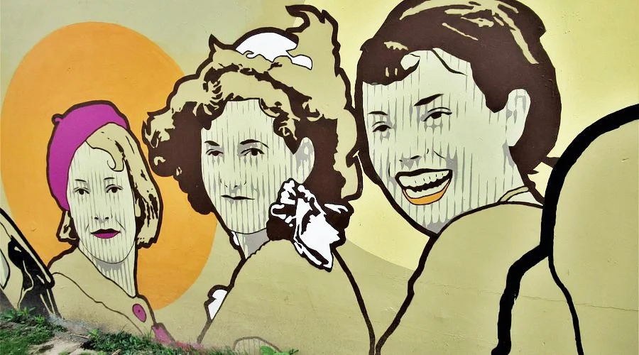 Fresque front populaire : détail