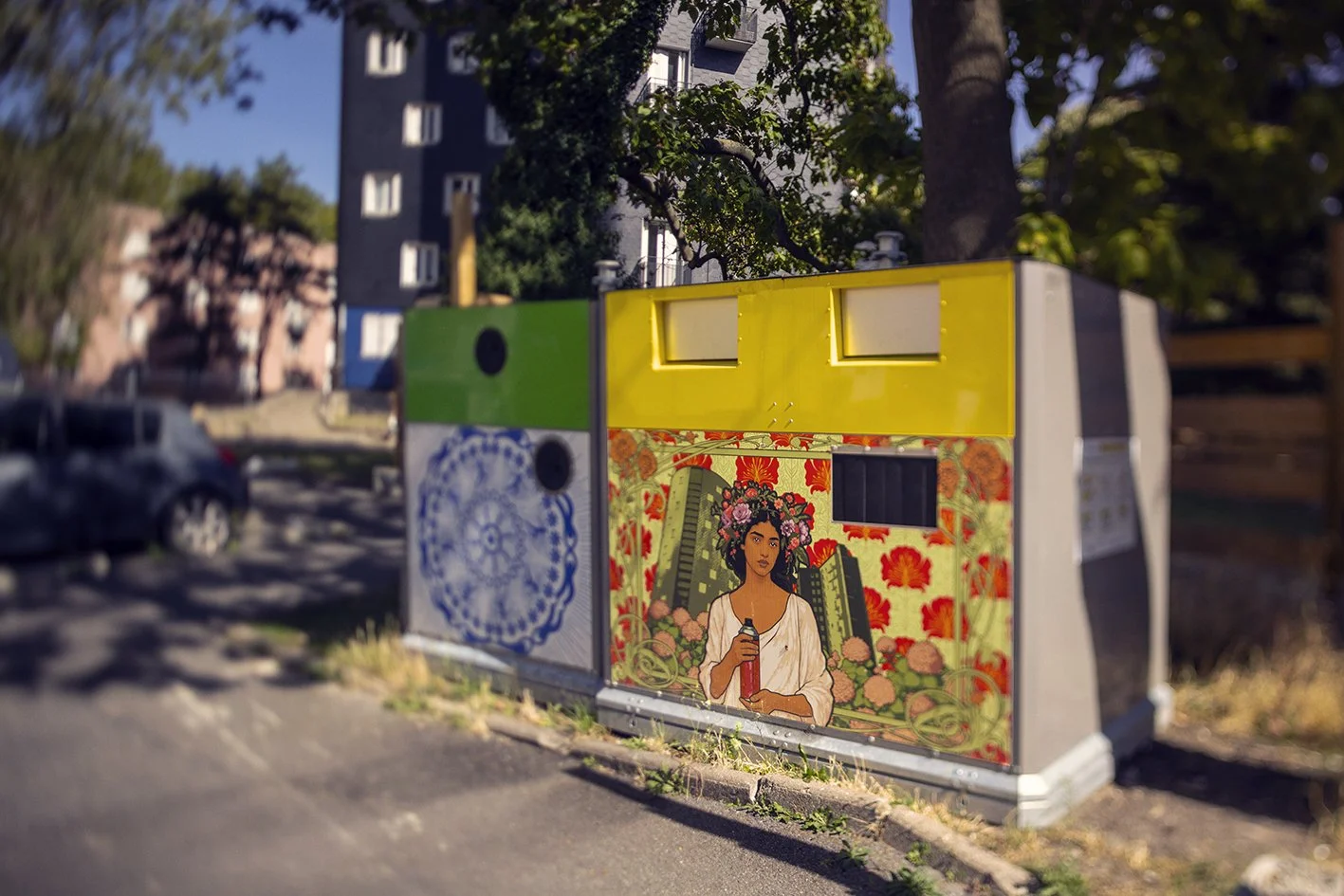 PAV customisé sur le thème de la peinture